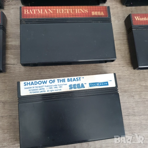 Оригинални игри за Sega Master -10 броя, снимка 4 - Други игри и конзоли - 51952412