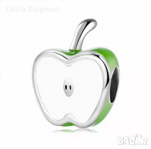 -50% off Sale Елемент "Green apple"/нов, снимка 1 - Колиета, медальони, синджири - 32650059