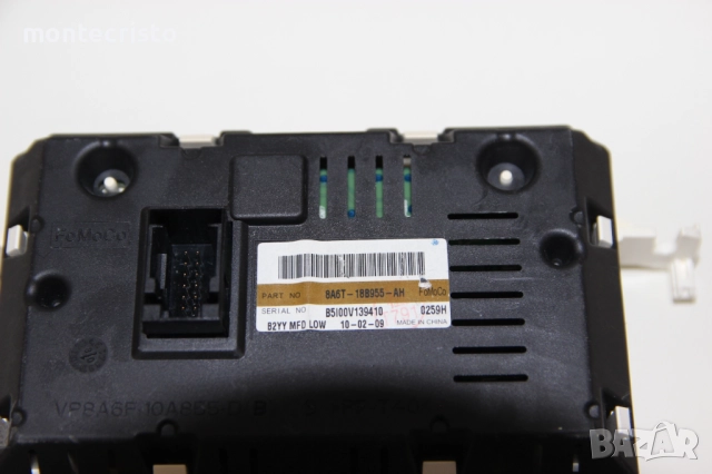 Радио дисплей Ford Fiesta MK7 (2008-2013г.) 8A6T-18B955-AH / 8A6T18B955AH дисплеи, снимка 5 - Части - 52047279