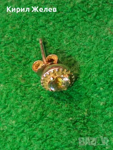 КРАСИВА СКЪПОЦЕННА СРЕБЪРНА ОБЕЦА СРЕБРО 925 с ЮВЕЛИРНО ФАСЕТИРАН ЦИРКОН 27526, снимка 12 - Обеци - 49551499