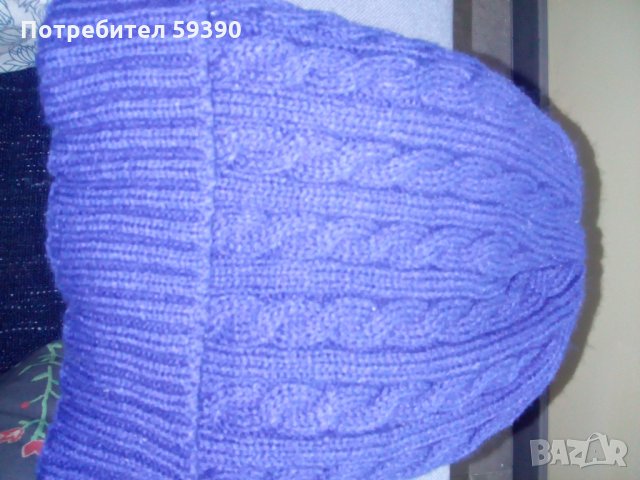 Хубава тъмно синьо шапка Unisex, снимка 2 - Шапки - 28081738