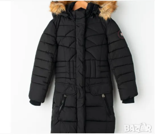 Geographical Norway дамско яке / палто Annael  размер М-L черно, снимка 2 - Якета - 47428142