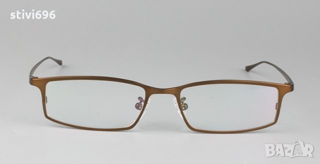 Рамка за очила титан. Унисекс кафяво​. - Ново.