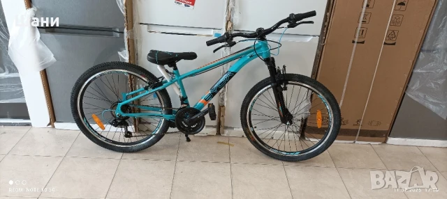 Велосипед 24 цола Whizzy . Тюркоаз., снимка 5 - Велосипеди - 50989404