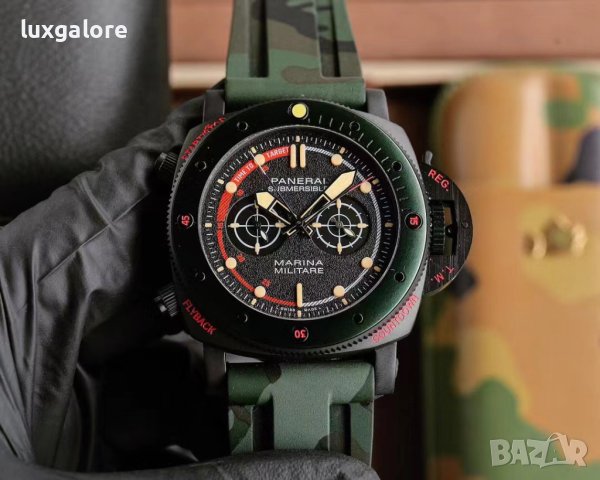 Мъжки часовник Panerai Submersible Forze Speciali Experience Edition с автоматичен механизъм