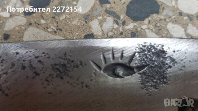 Стар крив нож, снимка 4 - Антикварни и старинни предмети - 37898188