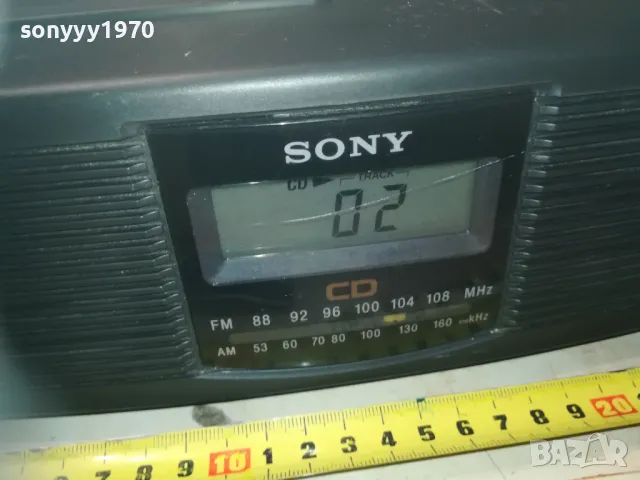 SONY ICF-CD810 CD RADIO-ВНОС SWISS 0911241921LNWCR, снимка 10 - Аудиосистеми - 47906031