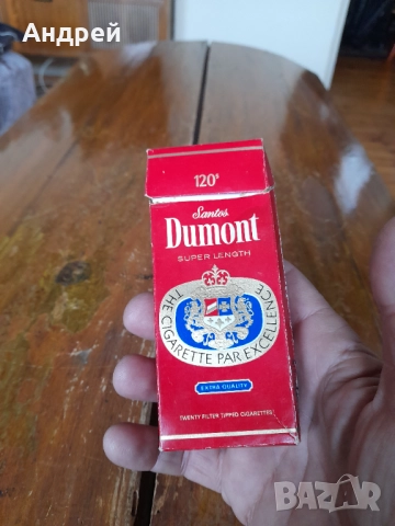 Кутия от цигари Dumont, снимка 2 - Колекции - 52940056