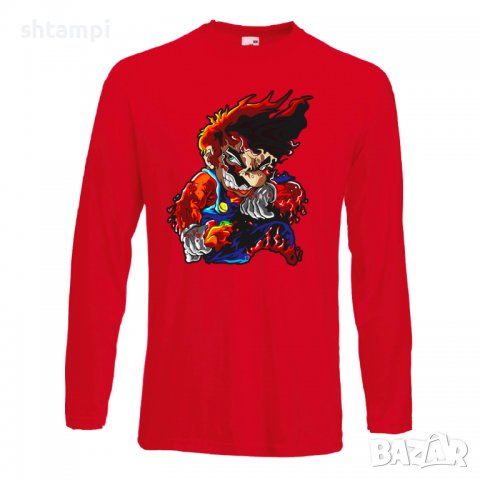 Мъжка тениска Mario Flame Игра,Изненада,Подарък,Празник,Повод, снимка 6 - Тениски - 37236168