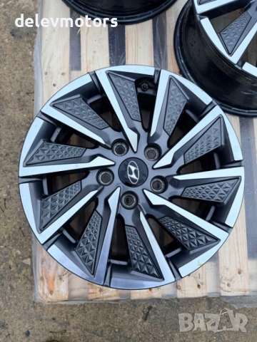 52910-G7700 алуминиева джанта (300лв/бр) от Hyundai Ioniq Electric 120 кс., ел.двигател EM09, снимка 2 - Гуми и джанти - 52874437