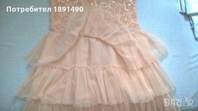 Елегантна рокля с подплата, снимка 3 - Детски рокли и поли - 26219642