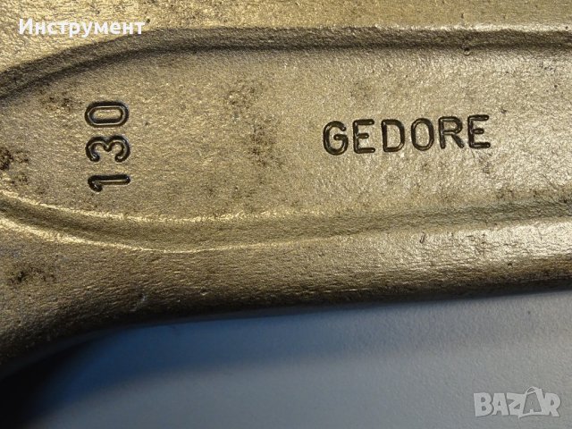 Ключ гаечен ударен едностранен Gedore B04329-130mm Metric Open Ended Slogging Spаnner, снимка 3 - Ключове - 43240214