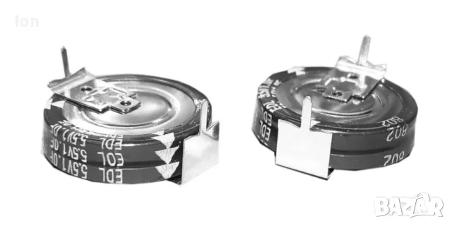 Супер кондензатор 1F/5.5V за печатен монтаж