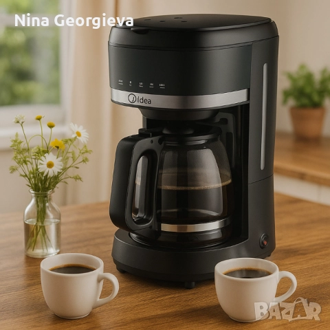 Кафемашина Midea MA-D1502W2ME – Ароматно кафе у дома без усилие