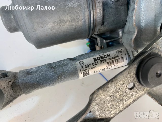 Моторче чистачки лостов механизъм R'' L" Пежо Peugeot 5008 (09-17)г. 1397220576 1397220577, снимка 5 - Части - 50477024