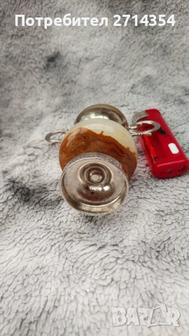 Посребрена амфора, снимка 4 - Антикварни и старинни предмети - 52341607