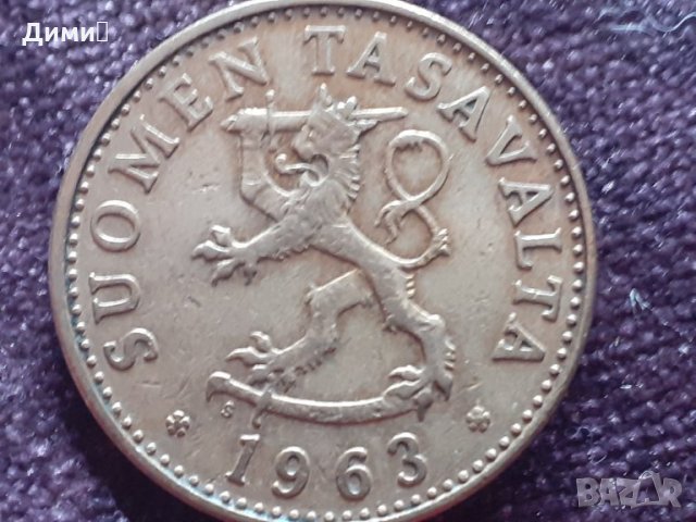 50 пеня Финландия 1963