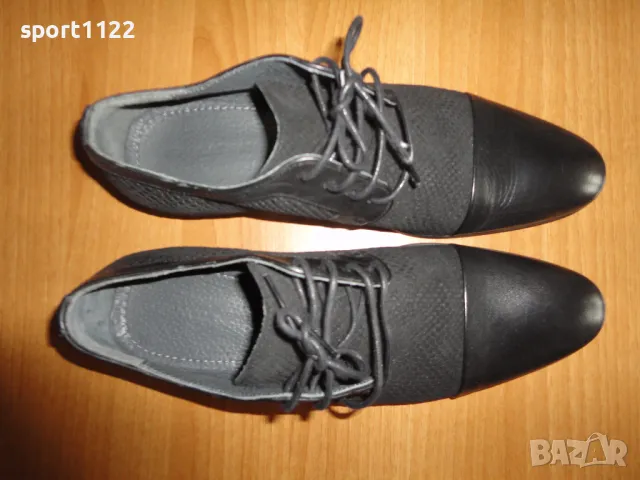 N41 Bianco Man/елегантни мъжки обувки, снимка 3 - Официални обувки - 48168661