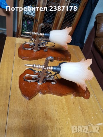 Декоративни лампи от масив ( Промо 50 лв.), снимка 14 - Настолни лампи - 32829889