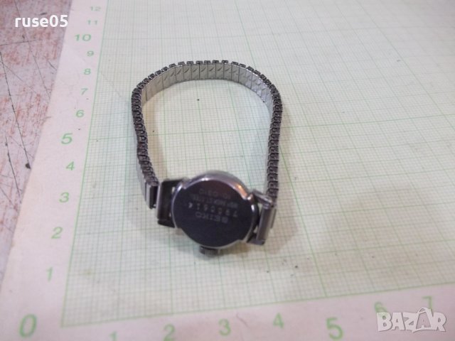 Часовник "SEIKO" дамски с разтегателна верижка работещ, снимка 5 - Дамски - 38807310