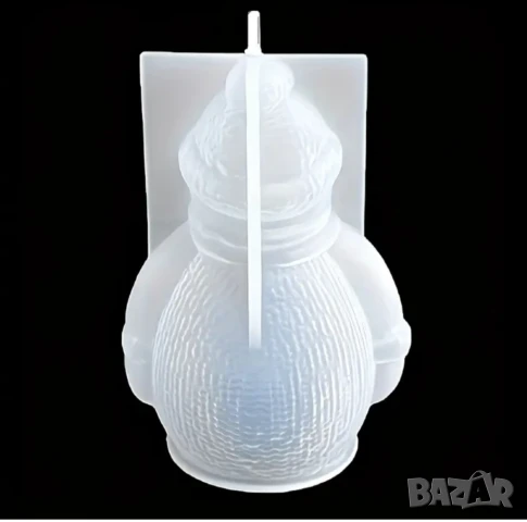 Молд плетен снежен човек (2), снимка 2 - Форми - 50773225