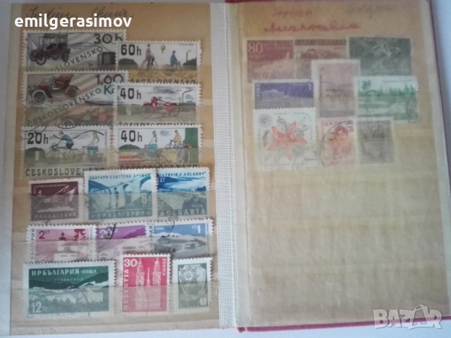 Албум с пощенски марки и лот картички СССР., снимка 10 - Филателия - 51540502