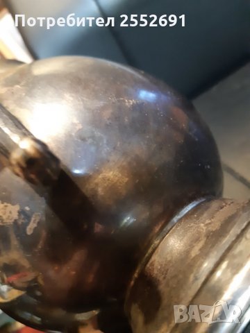 Посребрен старинен съд , снимка 3 - Антикварни и старинни предмети - 27785013