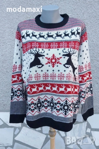 4XL Зимен пуловер Studio