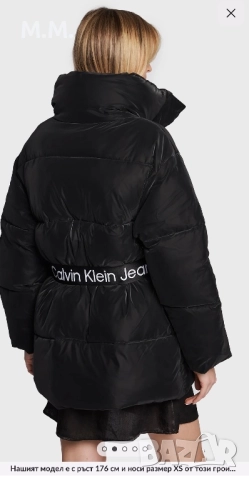 Дамско земно яке Calvin Klein Jeans, снимка 2 - Якета - 51948779
