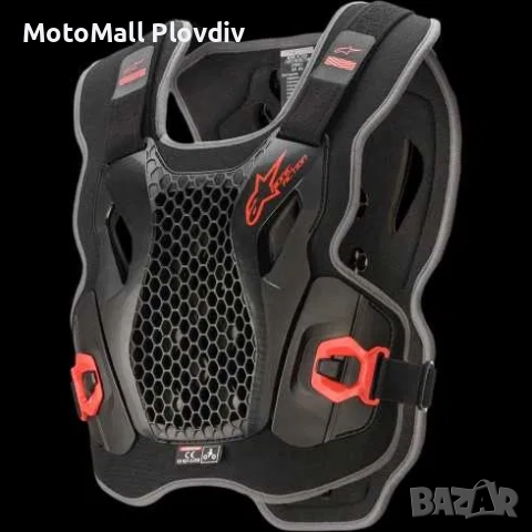 Протекторна броня ALPINESTARS Bionic Action Black/Red, снимка 3 - Аксесоари и консумативи - 51507863
