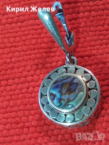 NIKOL@S АВТОРСКА СРЕБЪРНА ОБЕЦА СРЕБРО 925 с БЯЛА ПОЗЛАТА и КРАЛСКИ СЕДЕФ на БИЖУТЕРА НИКОЛАС 48940, снимка 16 - Обеци - 48953213