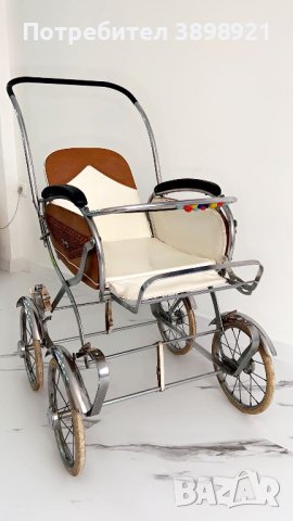 Ретро  количка за кукли антична количка за кукли бебешка количка за кукли , снимка 3 - Антикварни и старинни предмети - 43060693