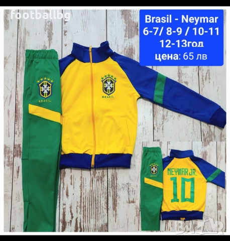 Бразилия 💙⚽️ детско юношеска футболни екипи , снимка 10 - Футбол - 36245808