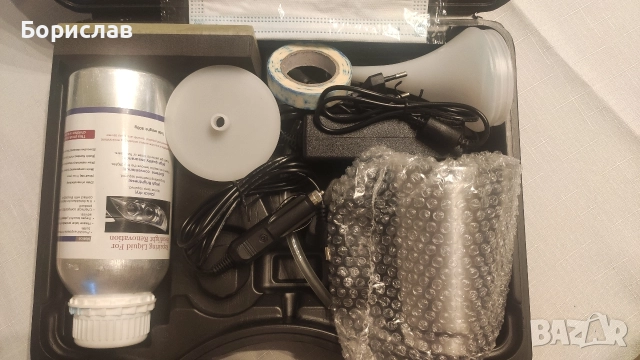 Продавам химически комплект за почистване на фарове, снимка 4 - Аксесоари и консумативи - 52641569