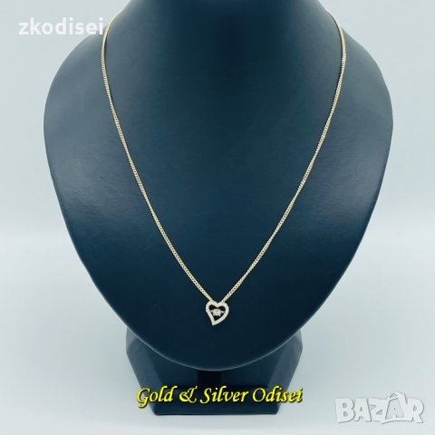 ЗЛАТЕН СИНДЖИР С МЕДАЛЬОН 3,97ГР. 44СМ. 9КР. ПРОБА:375 МОДЕЛ:4588-1