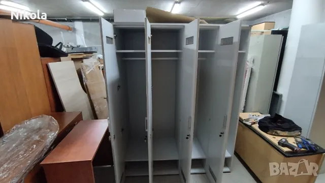 Гардеробна , гардероби за съблекалня 4ки, 5ци и 6, снимка 2 - Гардероби - 42958774