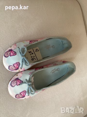 Маркови Пантофки Cipcake Butik  обувки за принцеса №26,стелка 16,5 см, снимка 5 - Детски обувки - 43003442