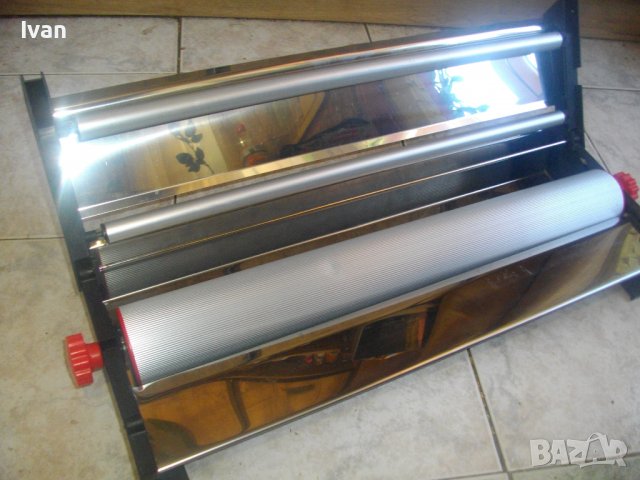 Нова Ръчна Машина Залепяне Тапети До 58 см-Лукс-Инокс Покритие