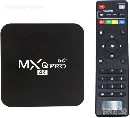 TV BOX MXQ MAX 4K 4GB RAM 32 ROM, снимка 2 - Приемници и антени - 43574841