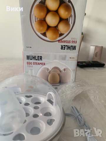 Уред за варене на яйца, снимка 4 - Уреди за готвене на пара - 39762813