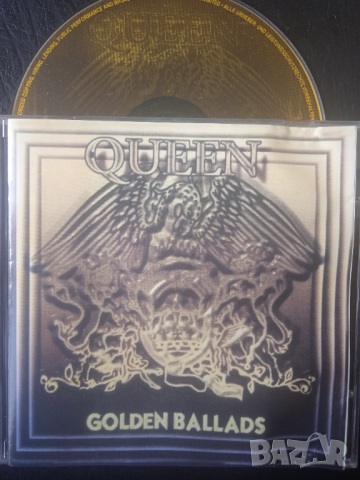Queen – Golden Ballads - Рок балади матричен диск музика група Куийн