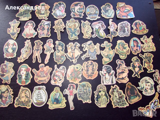 Морски  и пиратски стикери, мацки, снимка 2 - Други ценни предмети - 47837180