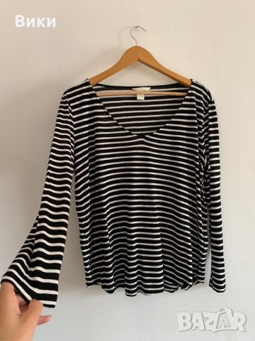 H&M дамска блуза, снимка 3 - Блузи с дълъг ръкав и пуловери - 26995975