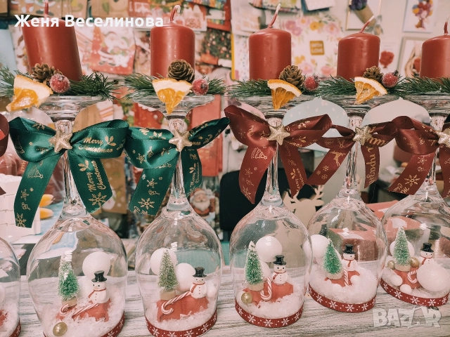 КОЛЕДНИ СВЕЩНИЦИ, снимка 4 - Коледни подаръци - 52623892