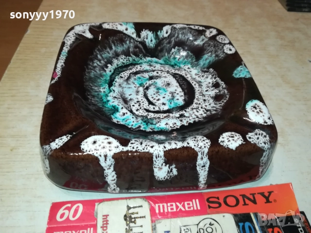 ПЕПЕЛНИК-ГОЛЯМ КЕРАМИКА 0111252021, снимка 7 - Антикварни и старинни предмети - 52258436