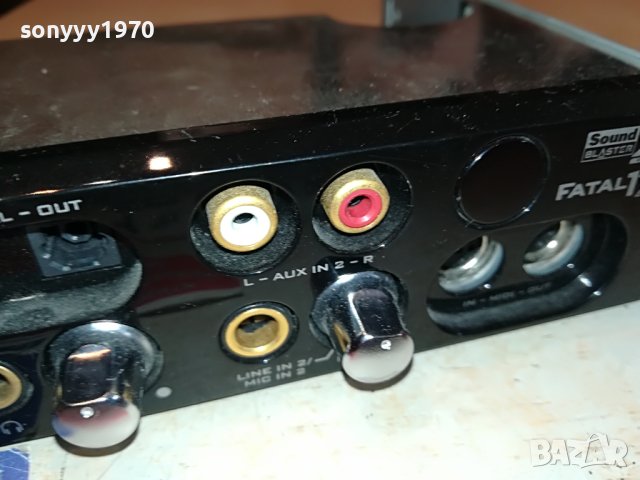 CREATIVE-creative x-fi fatal1ty edition sound blaster-внос france 1305231903, снимка 6 - Други - 40690960