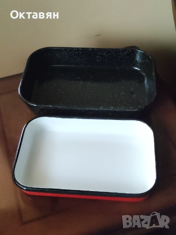 Емайлирана тава, снимка 2 - Други - 52864591