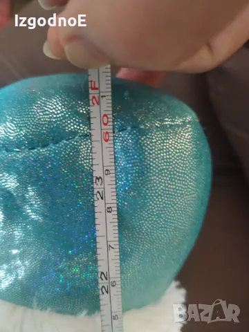 Плюшена играчка еднорог със снежни крила, снимка 2 - Плюшени играчки - 47839697