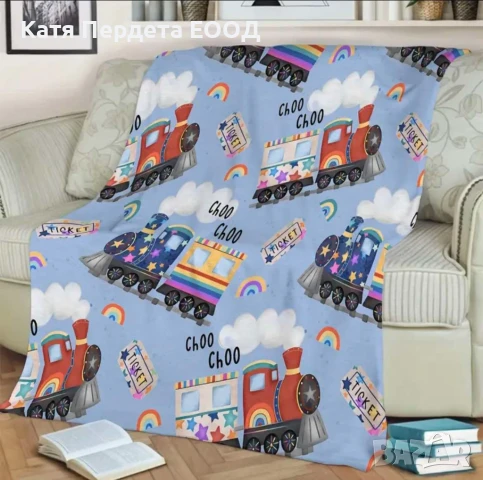 3D детско одеяло 150/200, снимка 2 - Спално бельо и завивки - 50838720