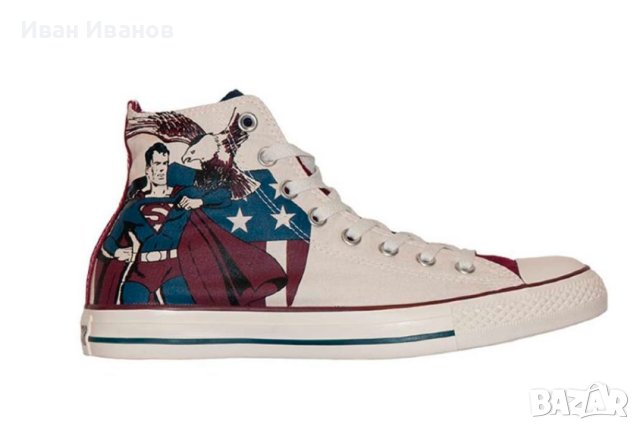Кецове Converse  Chuck Taylor All Star Superman  номер 42,5-43